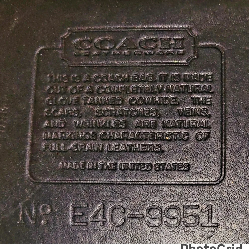 Coach 9951 Vintage Patricia's Legacy Shoulder Bag